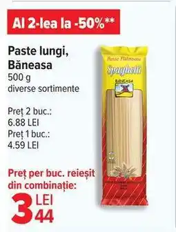 Carrefour Paste lungi, Băneasa Ofertă