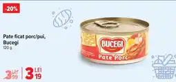 Carrefour Pate ficat porc/pui, Bucegi Ofertă