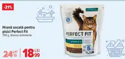 Carrefour Hrană uscată pentru pisici Perfect Fit Ofertă