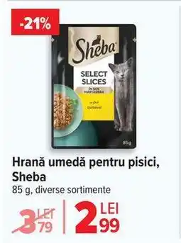 Carrefour Hrană umedă pentru pisici Sheba Ofertă