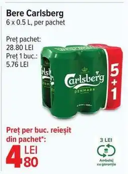Carrefour Bere Carlsberg Ofertă