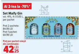 Carrefour Set Malfy Gin Ofertă