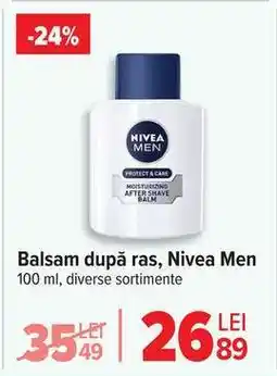 Carrefour Balsam după ras Nivea Men Ofertă