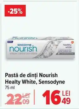 Carrefour Pastă de dinți Nourish Healty White, Sensodyne Ofertă