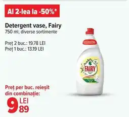 Carrefour Detergent vase, Fairy Ofertă