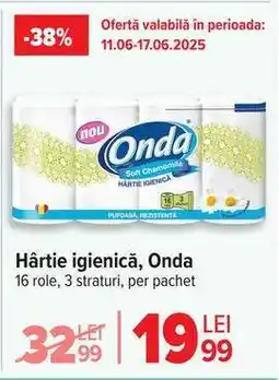 Carrefour Hârtie igienică, Onda Ofertă