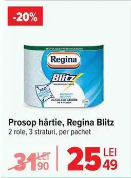 Carrefour Prosop hârtie, Regina Blitz Ofertă
