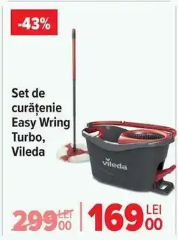 Carrefour Set de curățenie Easy Wring Turbo, Vileda Ofertă