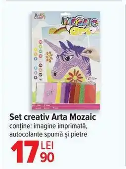 Carrefour Set creativ Arta Mozaic Ofertă