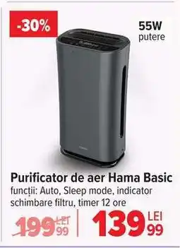 Carrefour Purificator de aer Hama Basic Ofertă