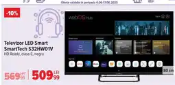 Carrefour Televizor LED Smart SmartTech S32HW01V Ofertă