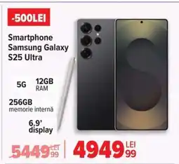 Carrefour Smartphone Samsung Galaxy S25 Ultra Ofertă