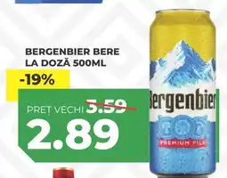 Simos BERGENBIER bere la doză Ofertă