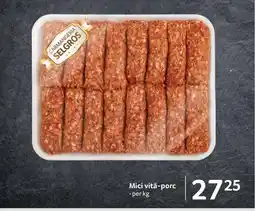 Selgros Mici vitǎ-porc Ofertă