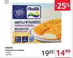Selgros FROSTA Cod pane cu usturoi Ofertă