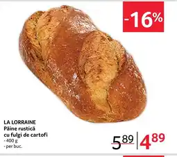 Selgros LA LORRAINE Pâine rusticǎ cu fulgi de cartofi Ofertă