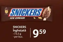 Selgros SNICKERS Îngheţată Ofertă