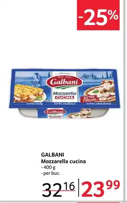 Selgros GALBANI Mozzarella cucina Ofertă