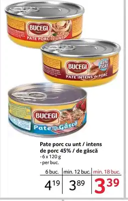 Selgros Pate porc cu unt / intens de porc 45% / de gâscă Ofertă
