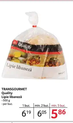 Selgros TRANSGOURMET Quality Lipie libaneză Ofertă