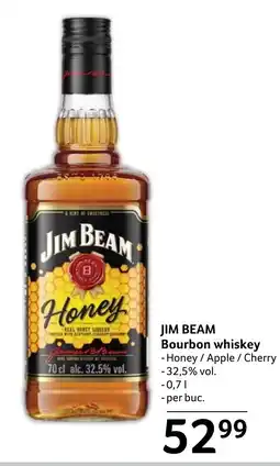 Selgros JIM BEAM Bourbon whiskey Ofertă