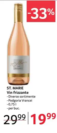 Selgros ST. MARIE Vin frizzante Ofertă