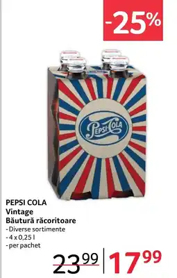 Selgros PEPSI COLA Vintage Băutură răcoritoare Ofertă