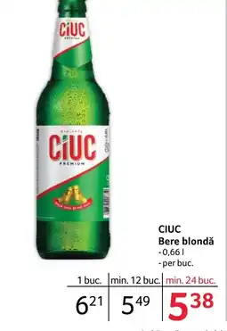 Selgros CIUC Bere blondǎ Ofertă