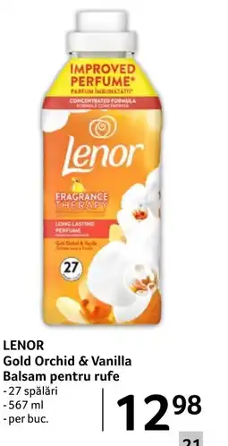 Selgros LENOR Gold Orchid & Vanilla Balsam pentru rufe Ofertă