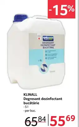 Selgros KLINALL Degresant dezinfectant bucătărie Ofertă