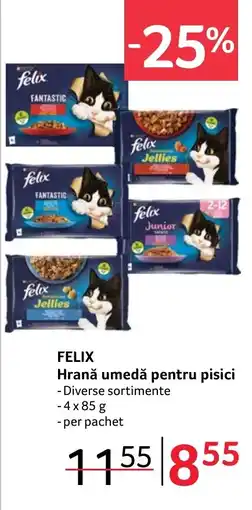 Selgros FELIX Hrană umedă pentru pisici Ofertă