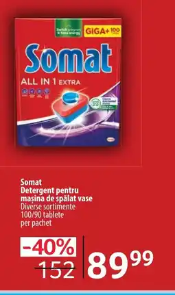 Selgros SOMAT Detergent pentru maşina de spălat vase Ofertă