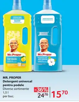 Selgros MR. PROPER Detergent universal pentru podele Ofertă