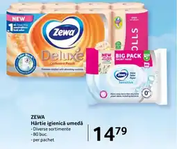 Selgros ZEWA Hârtie igienică umedă Ofertă