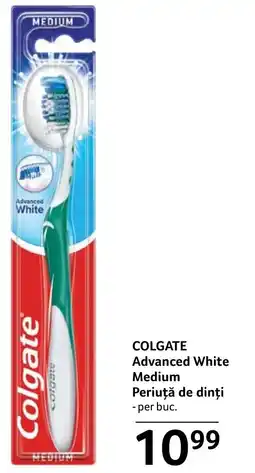 Selgros COLGATE Advanced White Medium Periuţă de dinți Ofertă
