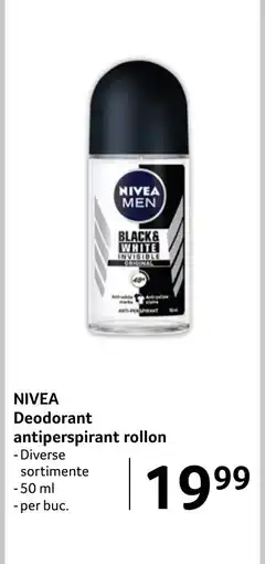 Selgros NIVEA Deodorant antiperspirant rollon Ofertă