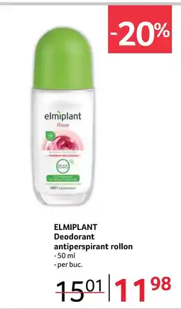 Selgros ELMIPLANT Deodorant antiperspirant rollon Ofertă