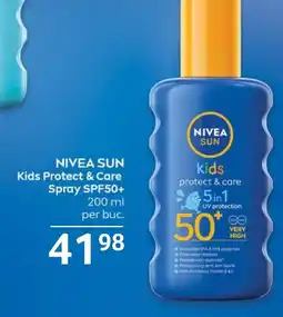 Selgros NIVEA SUN Kids Protect & Care Spray SPF50+ Ofertă