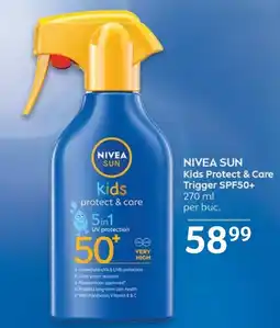 Selgros NIVEA SUN Kids Protect & Care Trigger SPF50+ Ofertă