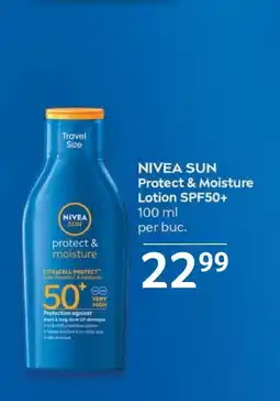 Selgros NIVEA SUN Protect & Moisture Lotion SPF50+ Ofertă