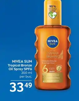 Selgros NIVEA SUN Tropical Bronze Oil Spray SPF6 Ofertă