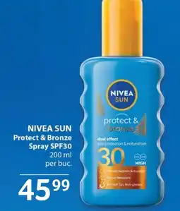 Selgros NIVEA SUN Protect & Bronze Spray SPF30 Ofertă