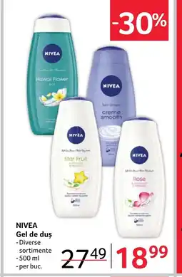 Selgros NIVEA Gel de duş Ofertă