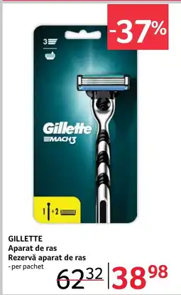 Selgros GILLETTE Aparat de ras Rezervă aparat de ras Ofertă