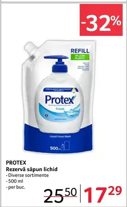 Selgros PROTEX Rezervă săpun lichid Ofertă