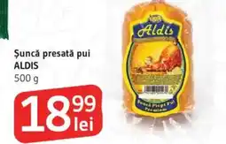 Supeco Şuncă presată pui ALDIS Ofertă