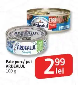 Supeco Pate porc/ pui ARDEALUL Ofertă