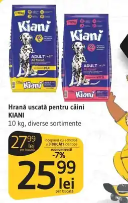 Supeco Hrană uscată pentru câini KIANI Ofertă