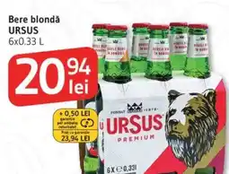 Supeco Bere blondǎ URSUS Ofertă