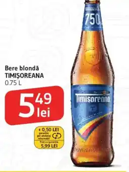 Supeco Bere blondǎ TIMIȘOREANA Ofertă